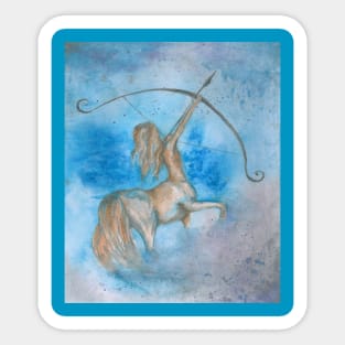 Zodiac sign sagittarius Sticker